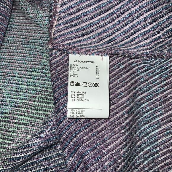 Aldo Martins Moira Fringed Cardigan Sweater Anthropologie Boho - Picture 10 of 11